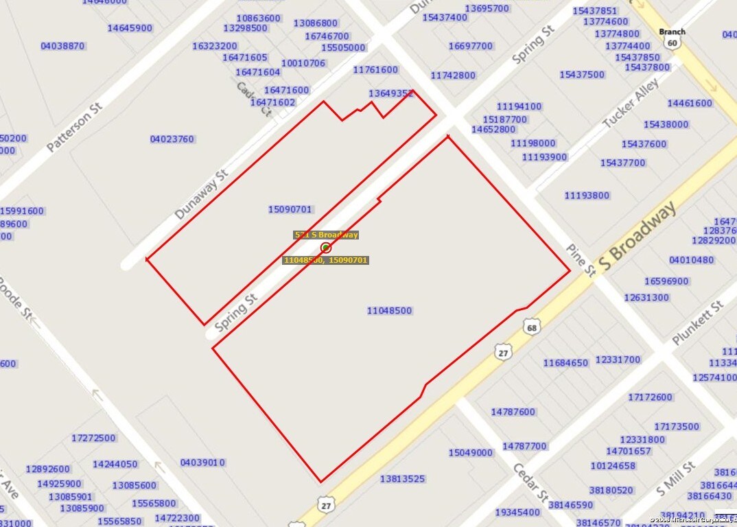 501-577 N Broadway, Lexington, KY for sale Plat Map- Image 1 of 1