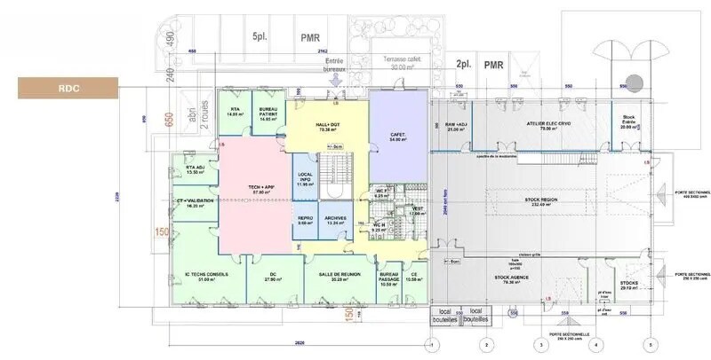 Flex in Saint-Priest for lease - Floor Plan - Image 3 of 3