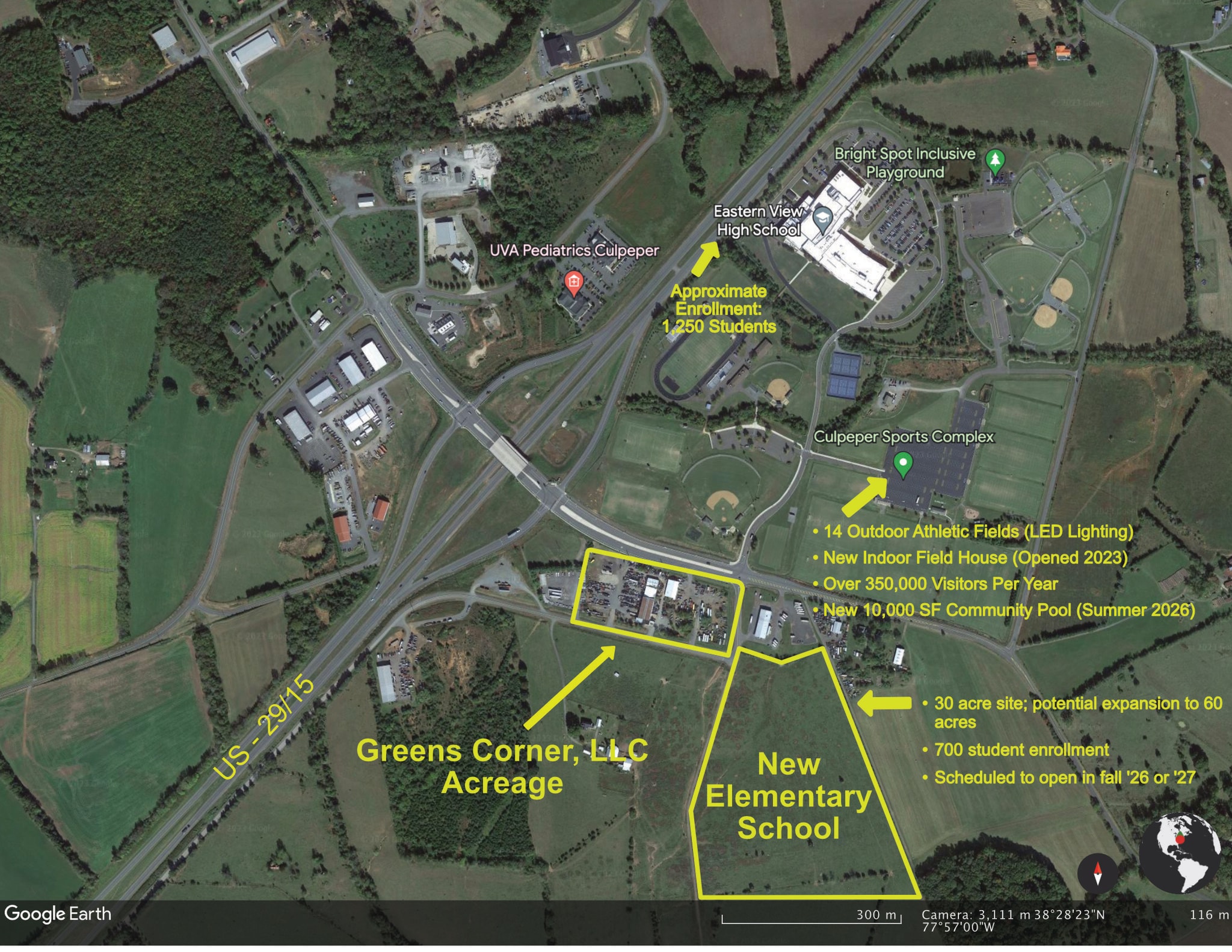 16334 Poor Farm Rd, Culpeper, VA for lease Aerial- Image 1 of 8