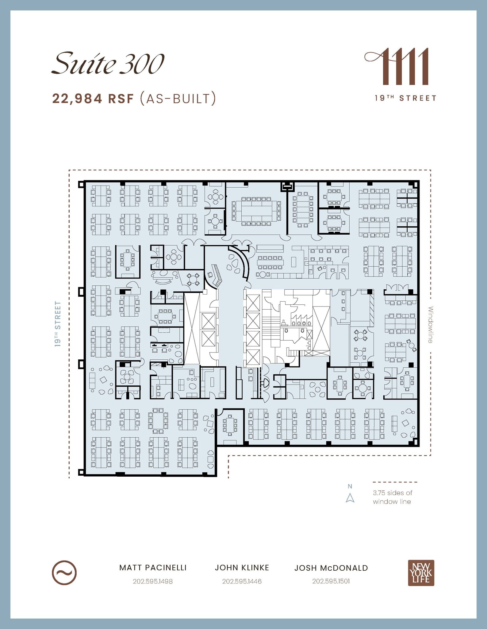 1111 19th St NW, Washington, DC for lease Floor Plan- Image 1 of 1