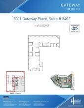 2033 Gateway Pl, San Jose, CA for lease Floor Plan- Image 1 of 1