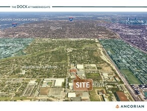 2505 W 11th St, Houston, TX - AERIAL map view - Image1