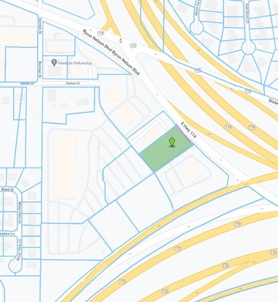 880 SH-114, Roanoke, TX for lease - Plat Map - Image 2 of 2