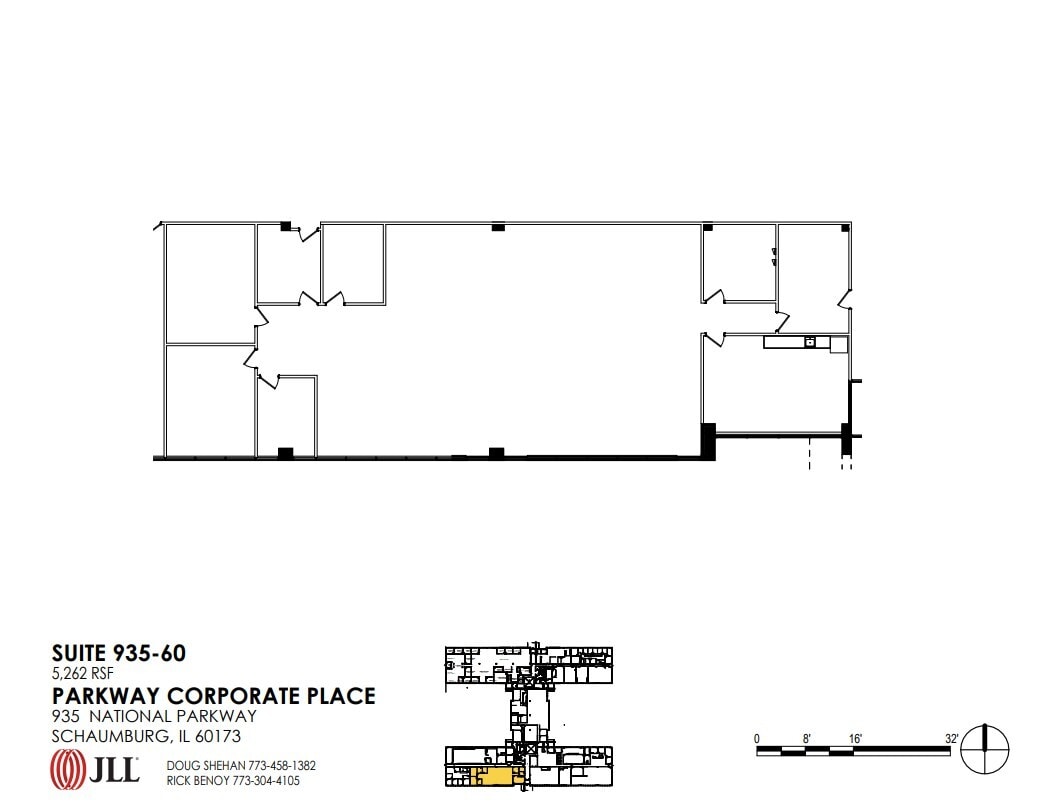 935 National Pky, Schaumburg, IL for lease Floor Plan- Image 1 of 1