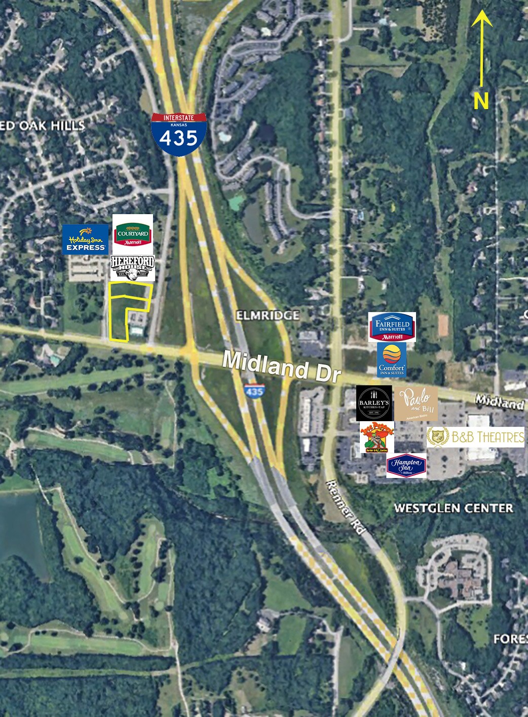 435 & Midland Dr, Shawnee, KS for sale Building Photo- Image 1 of 1