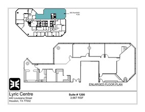 440 Louisiana St, Houston, TX for lease Floor Plan- Image 1 of 1