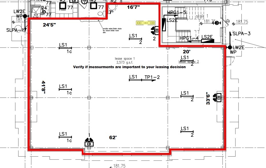 21 East St, North Attleboro, MA for lease Floor Plan- Image 1 of 2