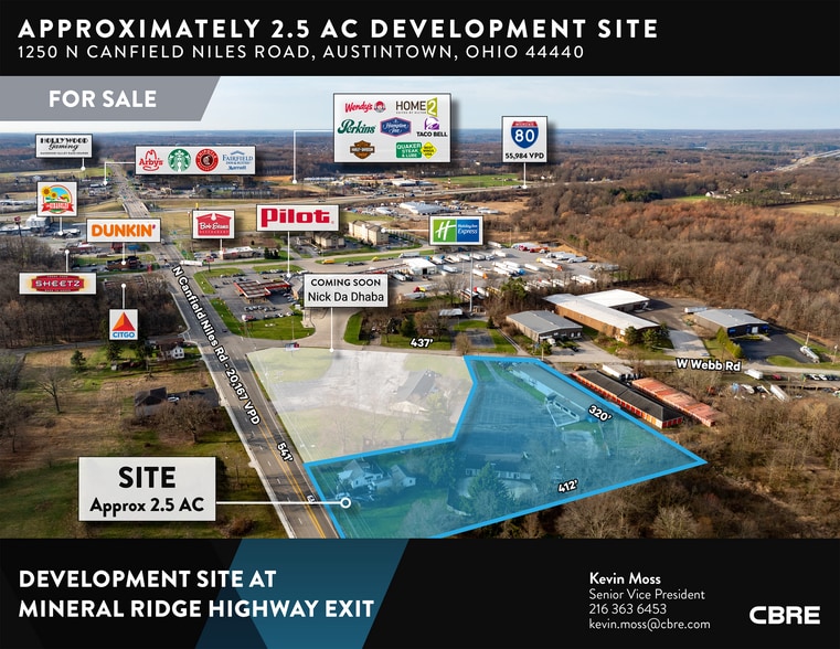 1250 N Canfield Niles Rd, Youngstown, OH for sale - Primary Photo - Image 1 of 3