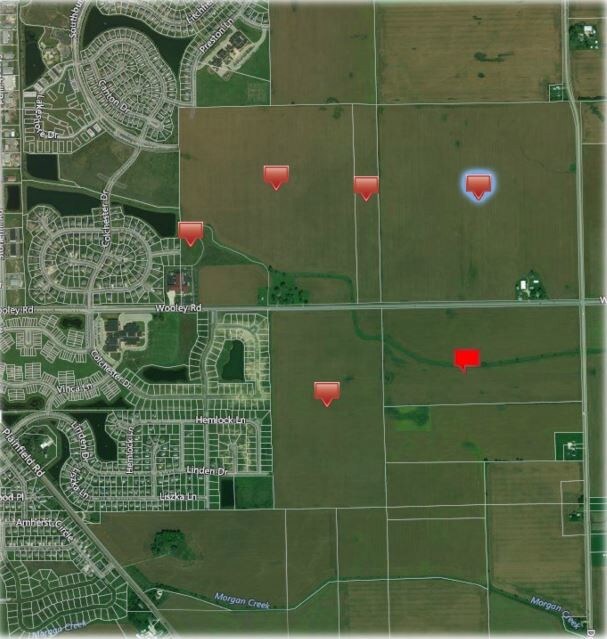 NWC & SWC Of Douglas & Wooley Rd, Oswego, IL for sale Aerial- Image 1 of 1