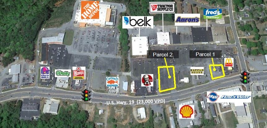 1075 N Highway 19, Thomaston, GA for sale Aerial- Image 1 of 1