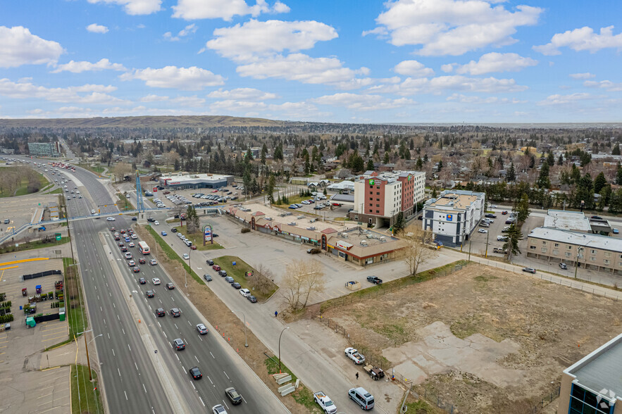 2110 Crowchild Trl NW, Calgary, AB for lease - Aerial - Image 3 of 5