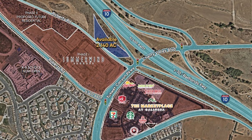 SWQ I-10 & CHERRY VALLEY blvd, Calimesa, CA for lease - Building Photo - Image 1 of 1