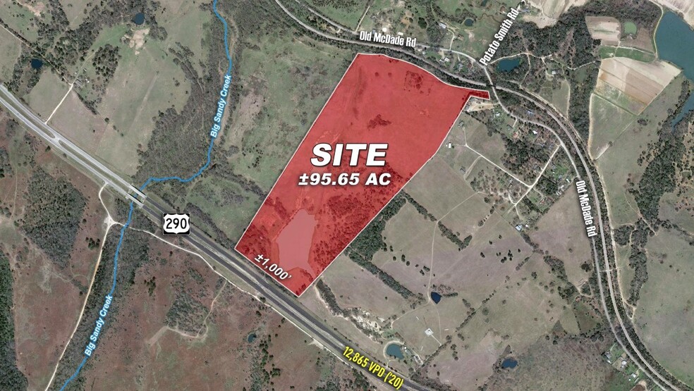 Highway 290, Elgin, TX for sale - Aerial - Image 1 of 4