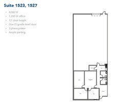 1509-1521 Central Park Dr, Hurst, TX for lease Floor Plan- Image 1 of 1