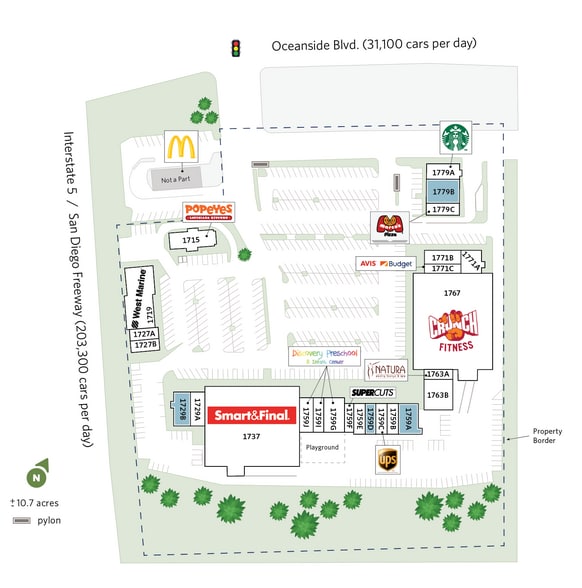 1715-1779 Oceanside Blvd, Oceanside, CA for lease - Building Photo - Image 3 of 23