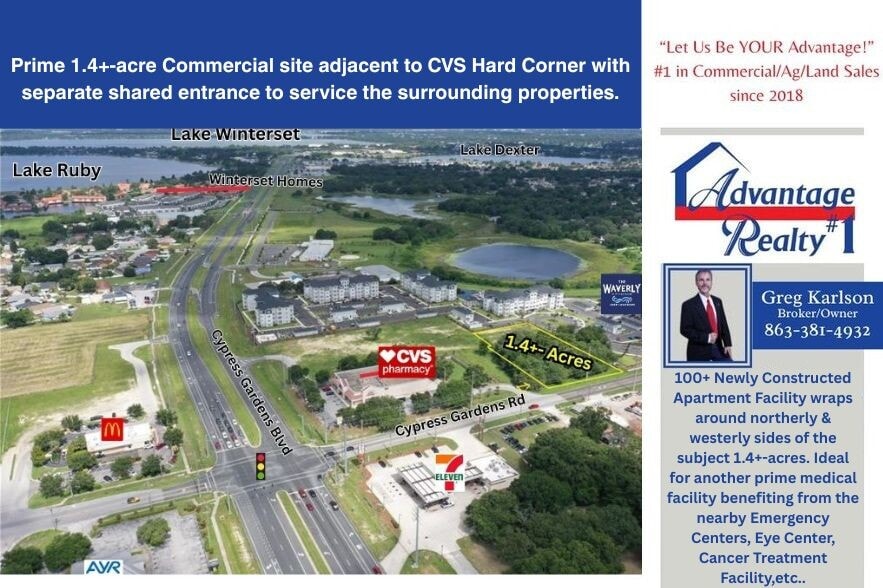 Cypress Gardens Road, Winter Haven, FL for sale - Primary Photo - Image 1 of 10