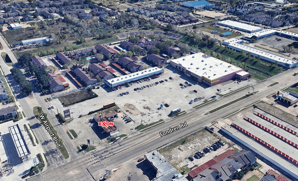 12235-12355 Fondren Rd, Houston, TX for lease - Aerial - Image 1 of 8