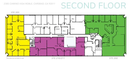 2385 Camino Vida Roble, Carlsbad, CA for lease Floor Plan- Image 1 of 1