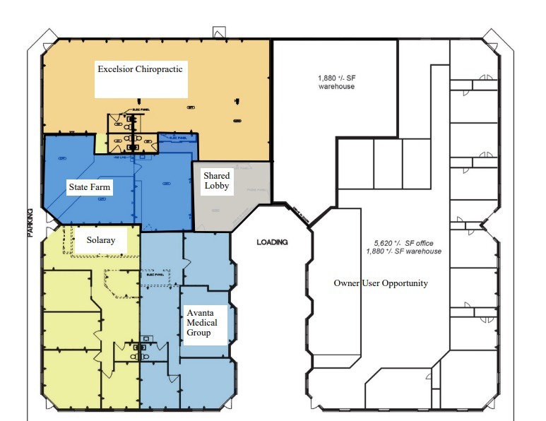 618 Cepi Dr, Chesterfield, MO for lease Floor Plan- Image 1 of 1