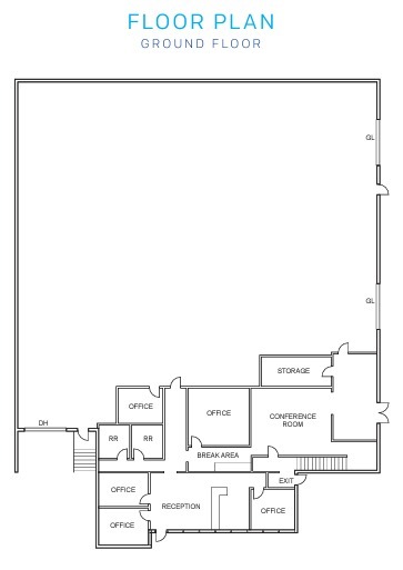 7945-7955 Arjons Dr, San Diego, CA for lease Floor Plan- Image 1 of 2