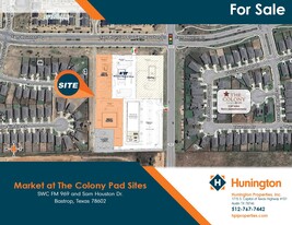 Market at The Colony - Pad Sites - Drive Through Restaurant