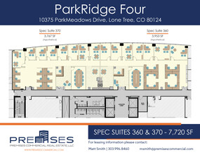 10375 Park Meadows Dr, Lone Tree, CO for lease Floor Plan- Image 1 of 1