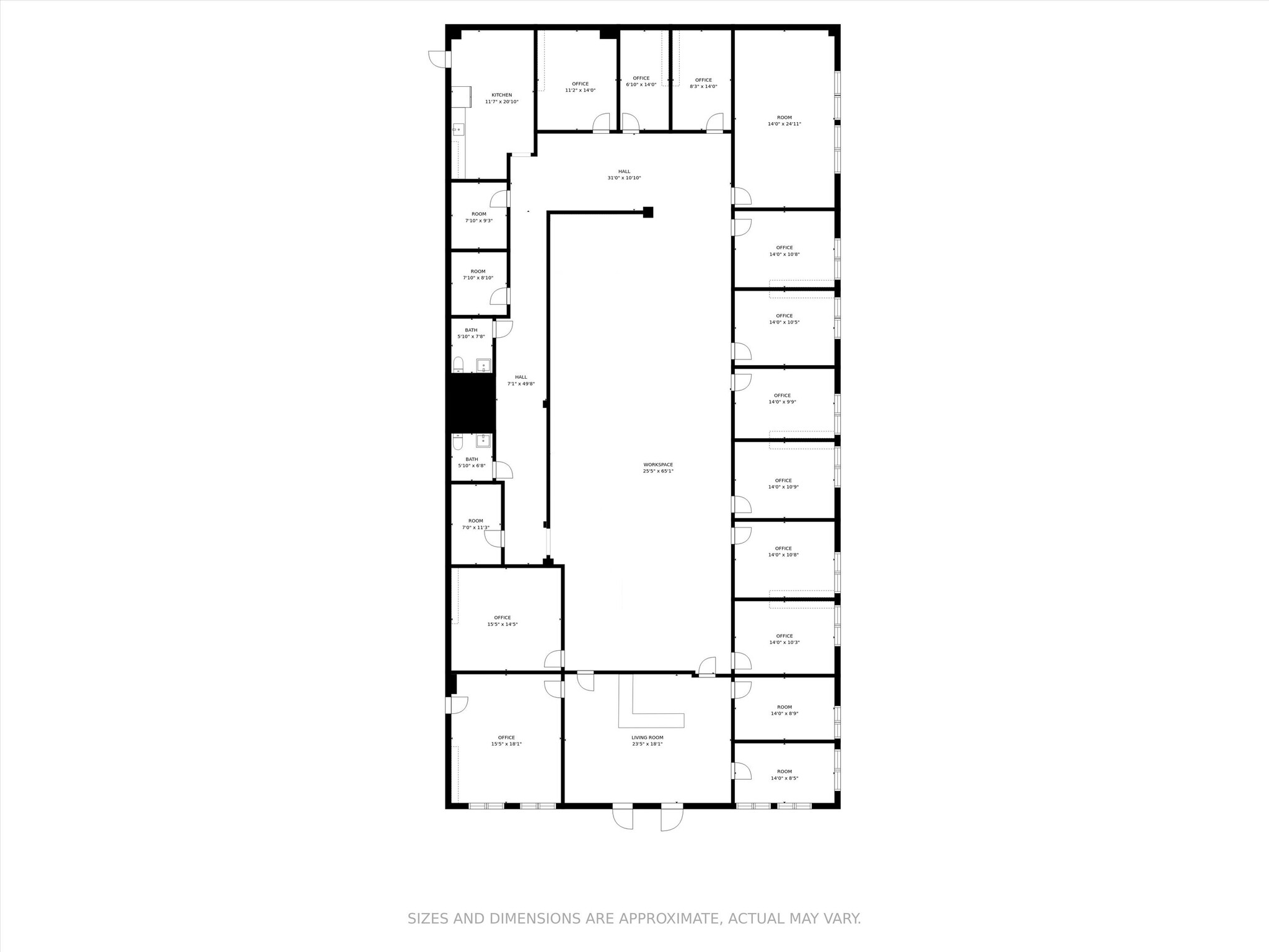 8303 Cypresswood Dr, Spring, TX for lease Floor Plan- Image 1 of 1