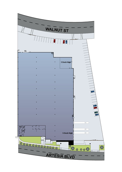 751 E Artesia Blvd, Carson, CA for lease - Site Plan - Image 2 of 2