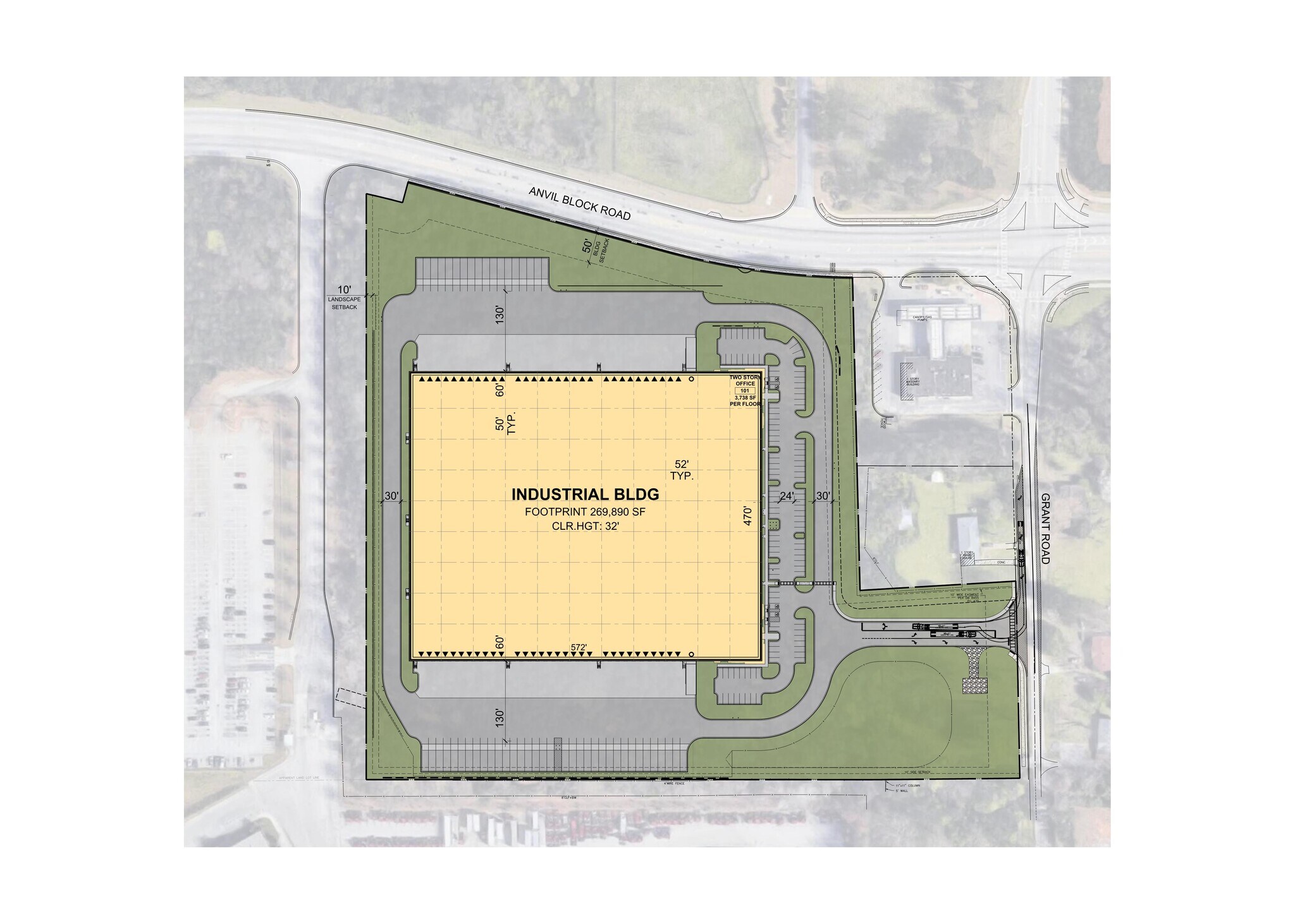 2823 Anvil Block Rd, Ellenwood, GA for sale Site Plan- Image 1 of 1