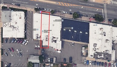 1081 Hempstead Tpke, Franklin Square, NY - AERIAL  map view