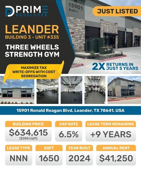 15893 Ronald W Reagan Blvd, Leander, TX for sale - Building Photo - Image 1 of 16