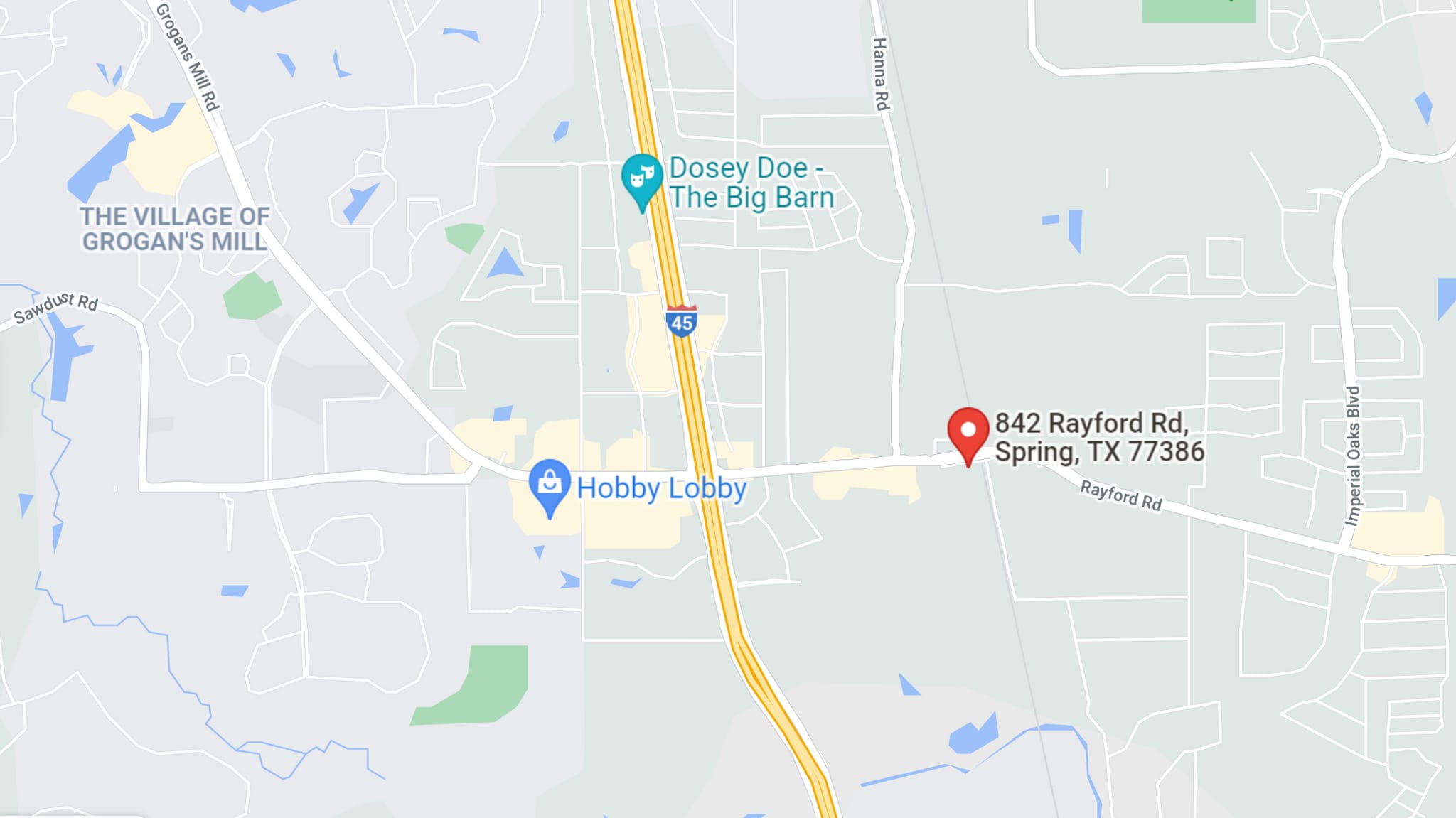 842 Rayford Rd, Spring, TX for sale Building Photo- Image 1 of 6