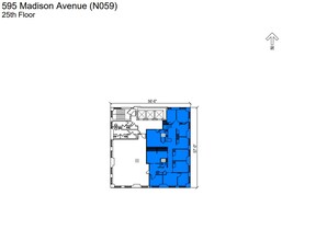 595 Madison Ave, New York, NY for lease Floor Plan- Image 1 of 1