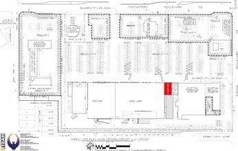 9500 Montgomery Blvd NE, Albuquerque, NM for lease Site Plan- Image 1 of 1