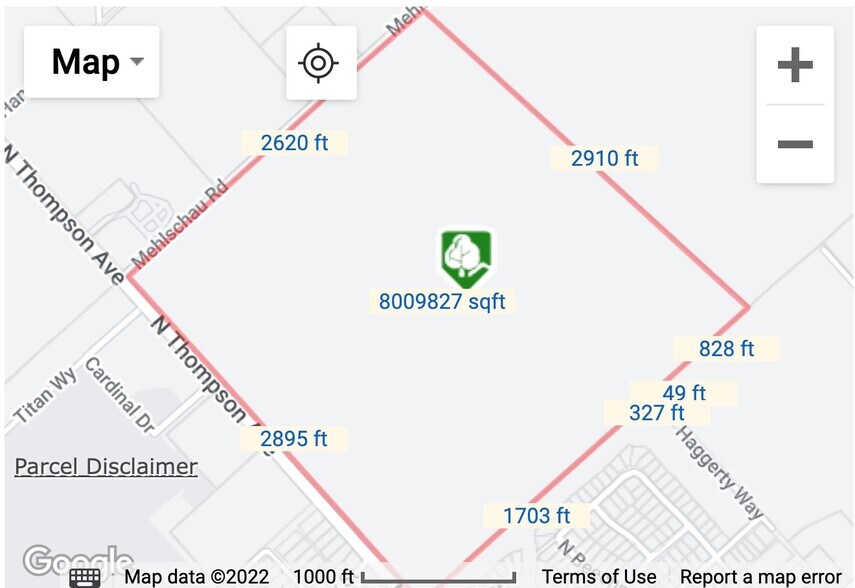 0 N Thompson Rd, Nipomo, CA for sale - Plat Map - Image 1 of 1