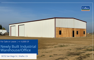 More details for 30732 San Diego st, Shafter, CA - Industrial for Sale