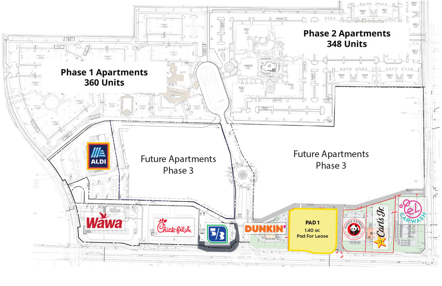 1199 W Lantana Rd, Lantana, FL for lease - Site Plan - Image 1 of 1