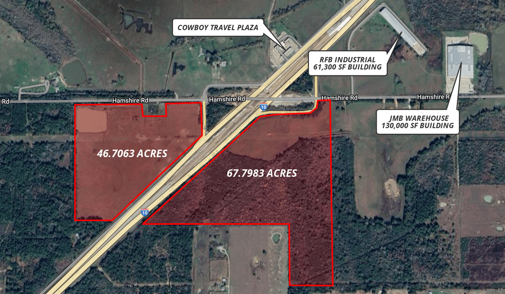 IH 10 @ Hamshire Rd, Winnie, TX for sale - Building Photo - Image 1 of 2