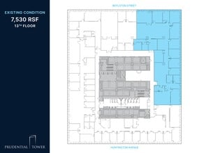 800 Boylston St, Boston, MA for lease Site Plan- Image 1 of 1