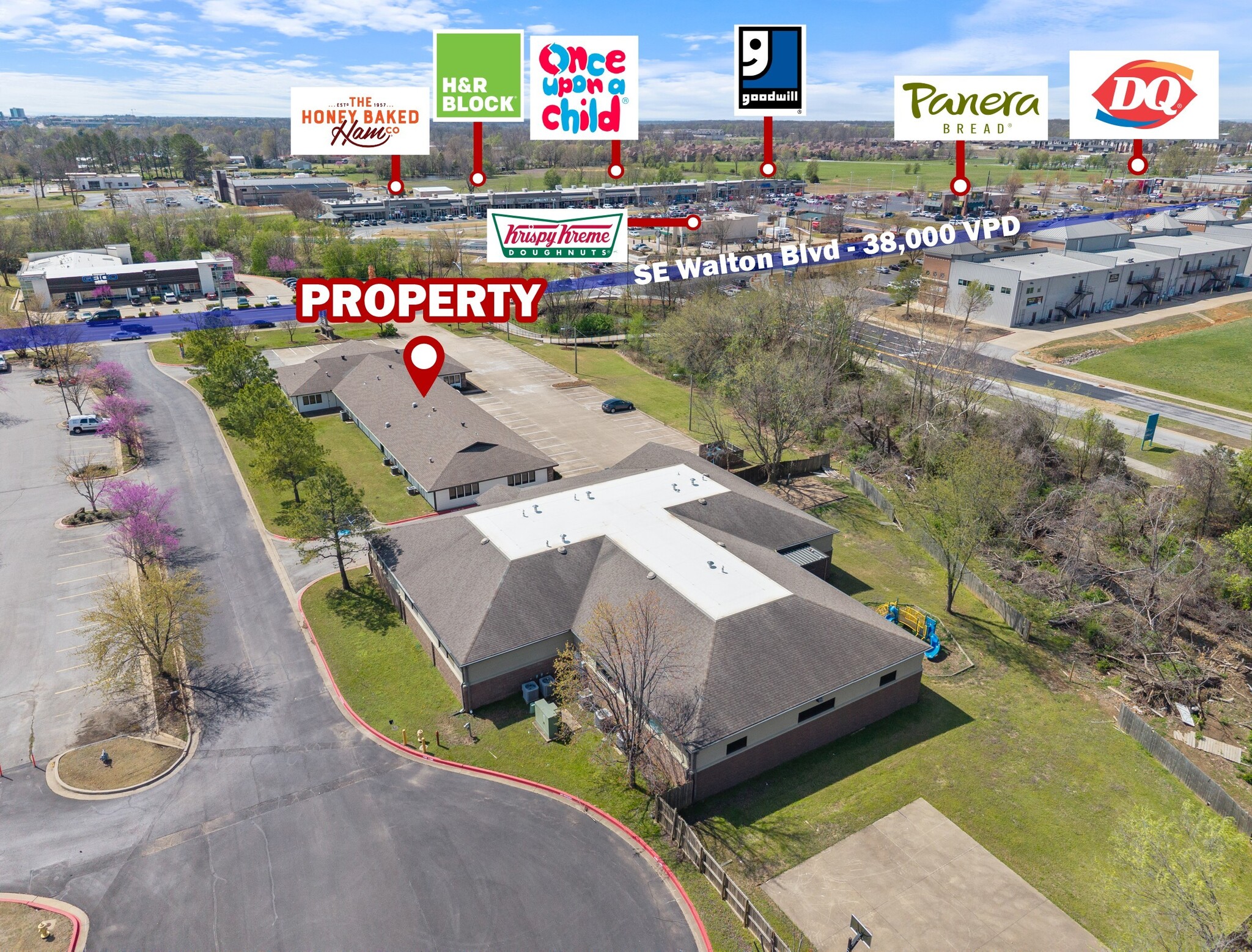 2003 SE Walton Blvd, Bentonville, AR for lease Building Photo- Image 1 of 22