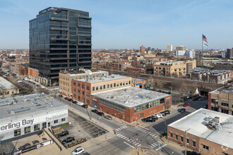 415 N Aberdeen St, Chicago, IL - aerial  map view