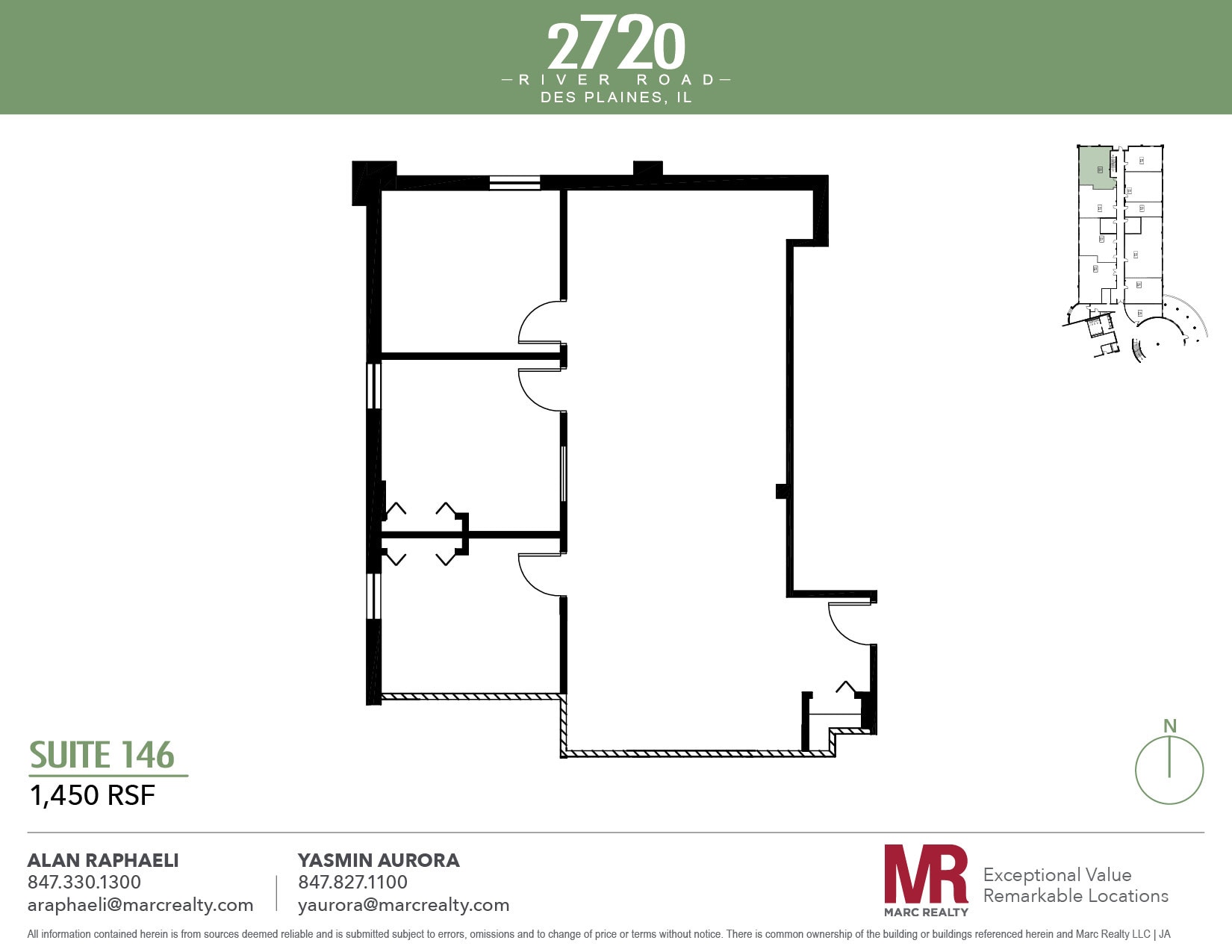 2720 S River Rd, Des Plaines, IL for sale Floor Plan- Image 1 of 6