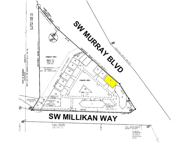 14631 SW Millikan Way, Beaverton, OR for lease - Plat Map - Image 2 of 24