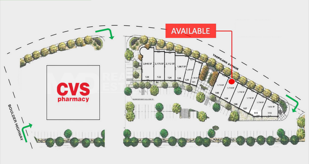 5725 E Tropicana Ave, Las Vegas, NV for lease - Building Photo - Image 3 of 3