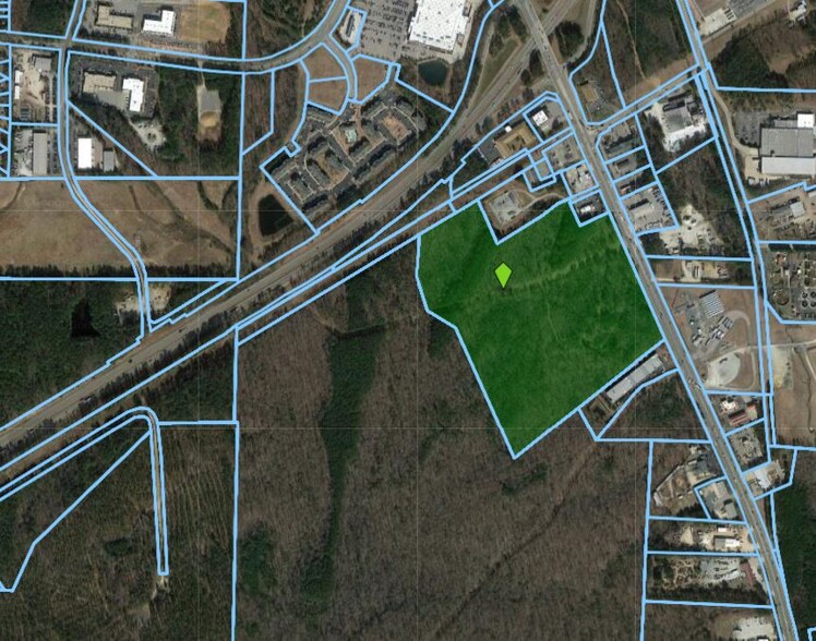 1528 E Williams St, Apex, NC for lease - Plat Map - Image 3 of 3