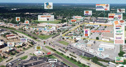 18-24 E 33rd St, Edmond, OK - AERIAL  map view - Image1