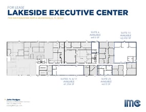 7901 Baymeadows Way, Jacksonville, FL for lease Floor Plan- Image 2 of 2