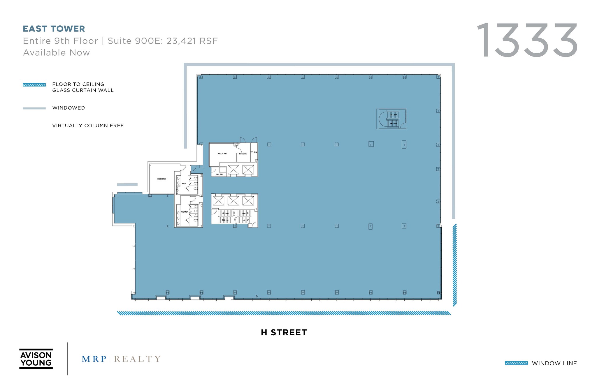 1333 H St NW, Washington, DC for lease Floor Plan- Image 1 of 1