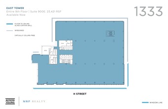 1333 H St NW, Washington, DC for lease Floor Plan- Image 1 of 1