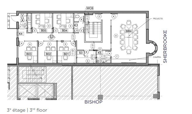 1428-1430 Rue Sherbrooke O O, Montréal, QC for lease Floor Plan- Image 1 of 1